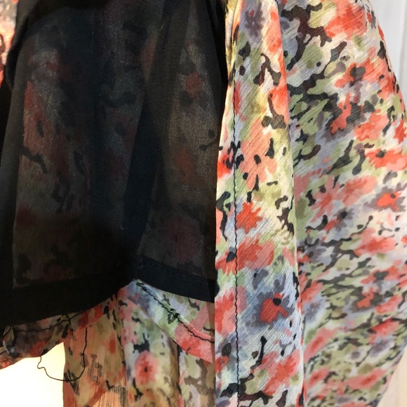 Forever 21 Sheer Hi Low Summer Dress - Button Back - Picture 7 of 8